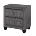 Sophia - 2 Drawer Upholstered Nightstand Matrix Furniture Group