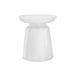 Drum Accent Side Table, Hammered Texture 8th Street
