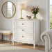 3 Drawer Dresser - White Home Essentials