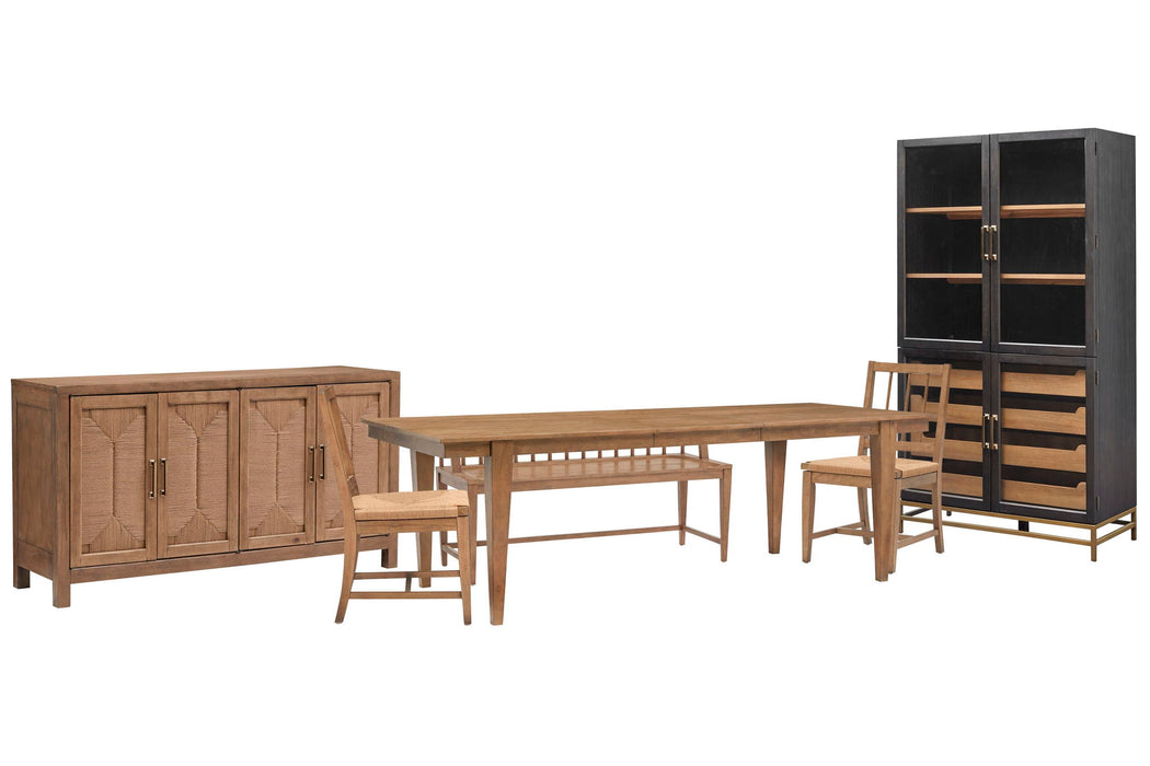 Lindon - Extendable Rectangular Dining Table Set Magnussen Furniture