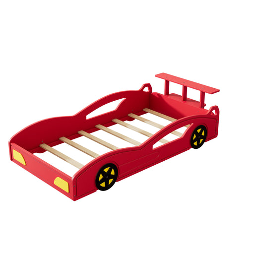 Race Car Platform Bed & Wheels Hearth and Haven