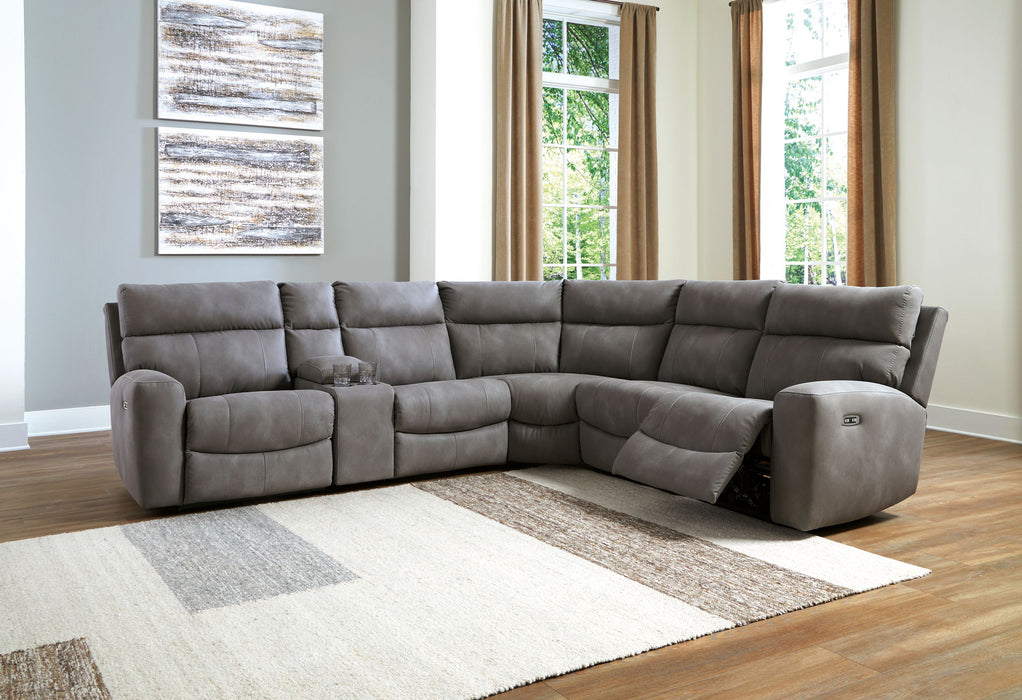 Next-Gen Durapella - Power Reclining Sectional Set Signature Design by Ashley®
