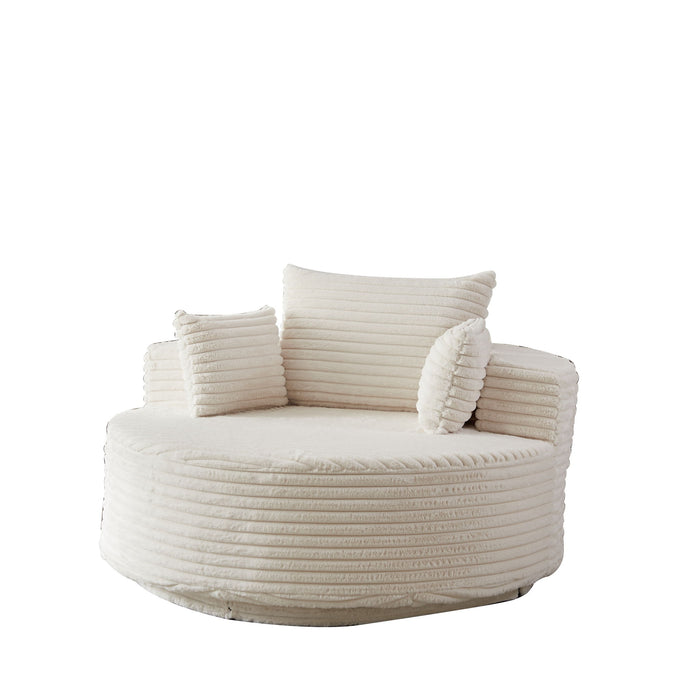 Swivel Chair With 360° Rotation For Living Room Home Essentials