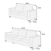 Elegant Sofa And Loveseat Set Home Essentials