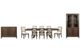 Jubilee - Extendable Trestle Dining Table Set Magnussen Furniture