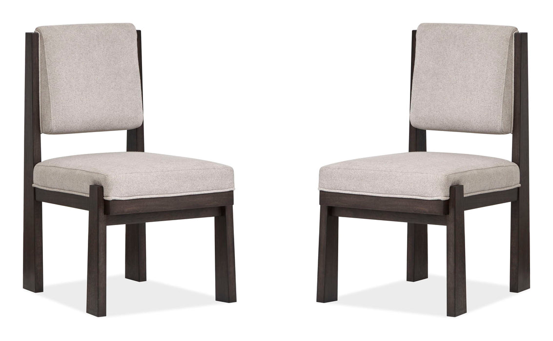 Tauren - Upholstered Side Chair (Set of 2) - Coffee Bean Magnussen Furniture