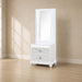 Abigale - Nightstand With Mirror Top, LED Lighting (Includes Mirror And Nightstand) - White Matrix Furniture Group