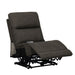 Gaia - Armless Recliner With Power Headrest, Footrest, Massage, Heat - Sable New Classic