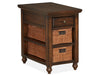 Cottage Lane - Wood Rectangular Chair Side End Table - Coffee Magnussen Furniture