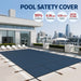 Swimming Pool Safety Cover For Underground Pools - Blue Daily Nest