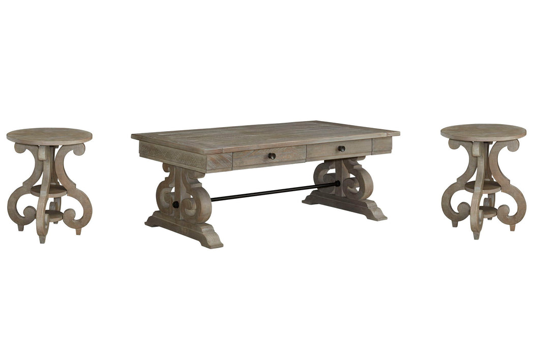 Tinley Park - Rectangular Cocktail Table Set Magnussen Furniture