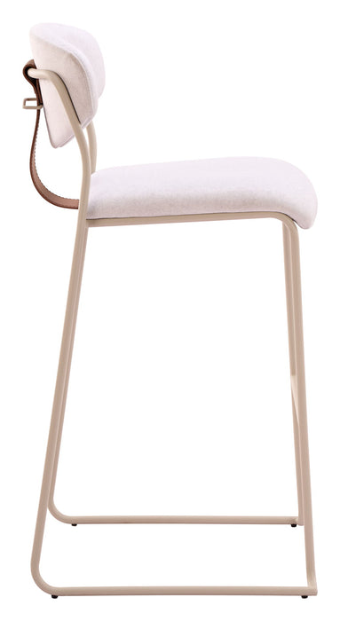 Meadow - Barstool (Set of 4) - White Zuo Modern