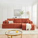 L - Shaped Sectional Sofa With Cup Holders & Side Pockets Home Essentials