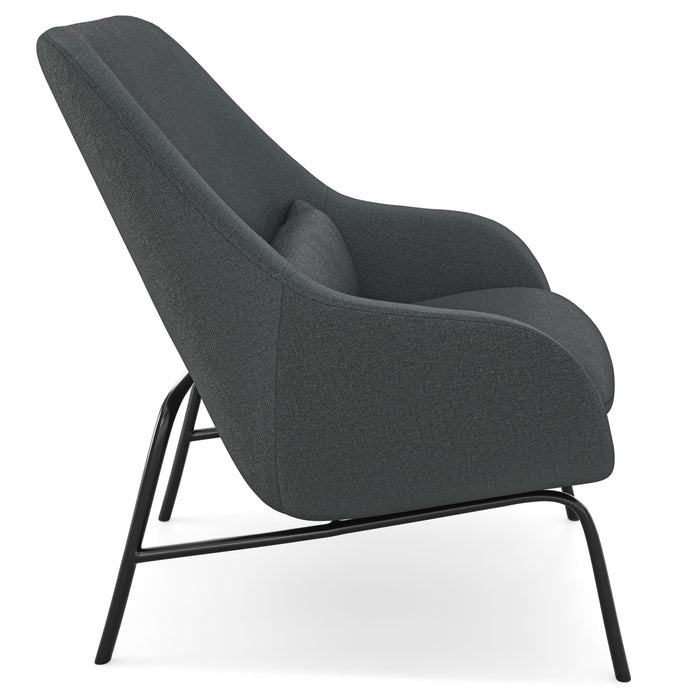 Elmont - Accent Chair - Steel Gray