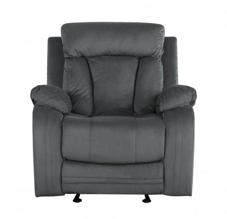 Modern Fabric Chair - Gray