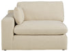 Elyza - LAF Corner Chair - Linen Benchcraft®