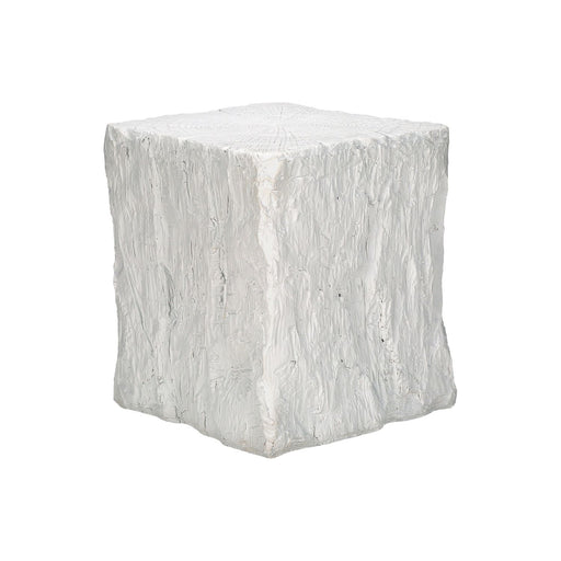 Square Accent Table, Indoor Outdoor - White 8th Street