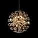 Michael Amini Lighting - Pendant 12-Light Round Crystal Chandelier - Gold Michael Amini