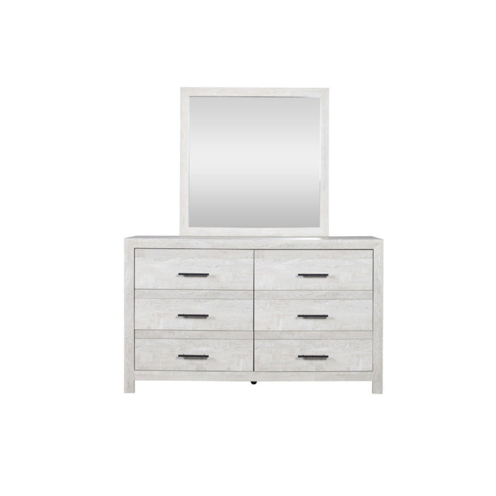 6 Drawer Dresser - Natural / Rustic Matrix Furniture Group