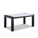Dining Table - Charcoal / White / Charcoal Home Essentials