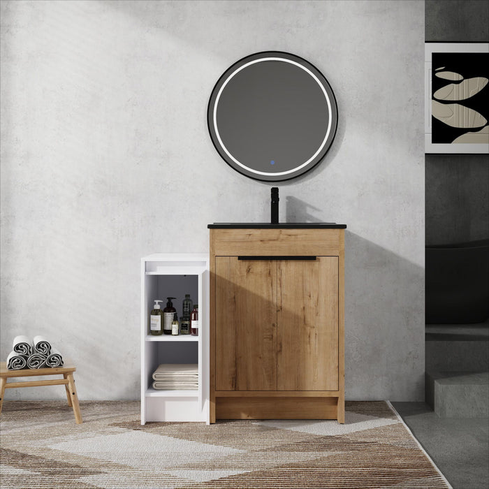 Freestanding Bathroom Vanity & Sink And Storage Cabinets, Soft Closing Doors Home Essentials