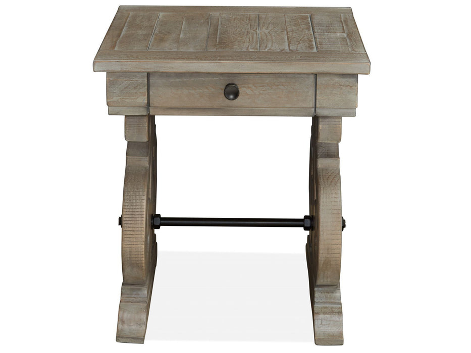 Tinley Park - Rectangular End Table - Dove Tail Gray Magnussen Furniture
