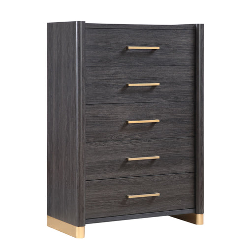 Clifton - 5 Drawer Chest - Espresso Matrix Furniture Group