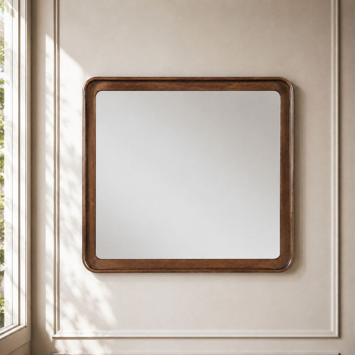 Ouida - Mirror - Brown / Gold Acme