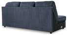 Albar Place - Raf Sofa Chaise - Cobalt Signature Design by Ashley®