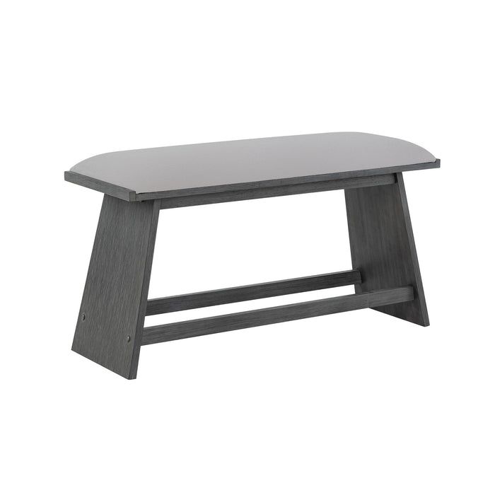 Jasmine - Bar Bench - Gray Global Furniture USA