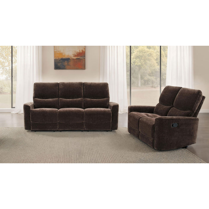 Trask - Reclining Sofa Set Furniture Max