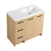 Wall Mounted Floating Bathroom Vanity With Sink, Door & Drawers Modular Cabinet Home Essentials
