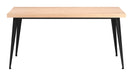 Saelen - Dining Table - Natural Zuo Modern