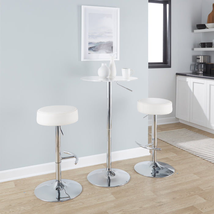 Adjustable Contemporary Bar Table