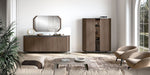 Hexagon - 2 Door Cabinet - Dark Brown Status Italy
