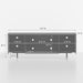 Adeline - 3 Door TV Console Ridgecrest Home