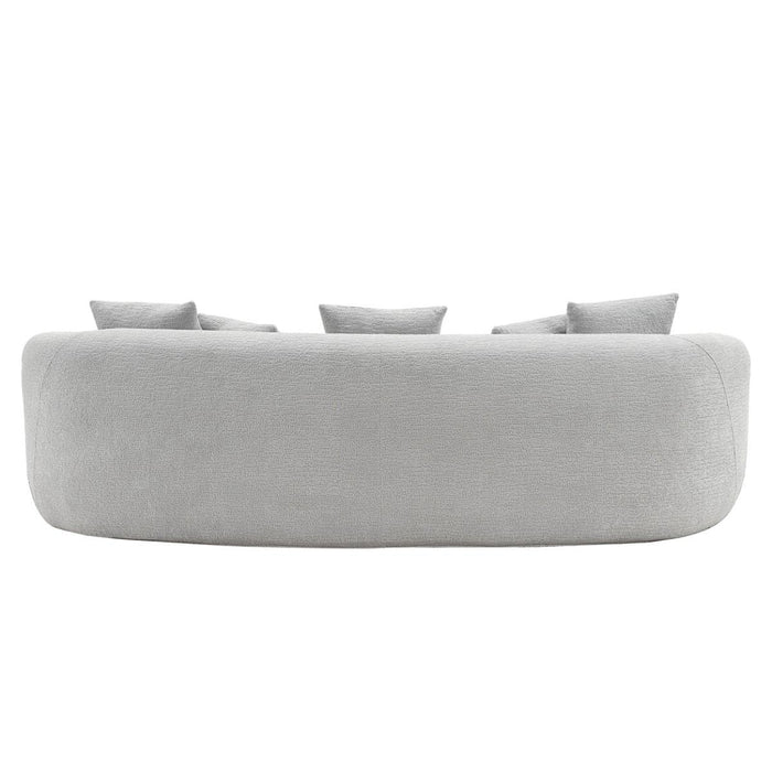 Barasa - Oversize Sofa With 5 Pillows - Gray ACME