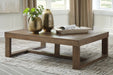 Cariton - Rectangular Cocktail Table - Gray Signature Design by Ashley®