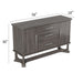 Arcus - Server - Charcoal Gray Home Essentials