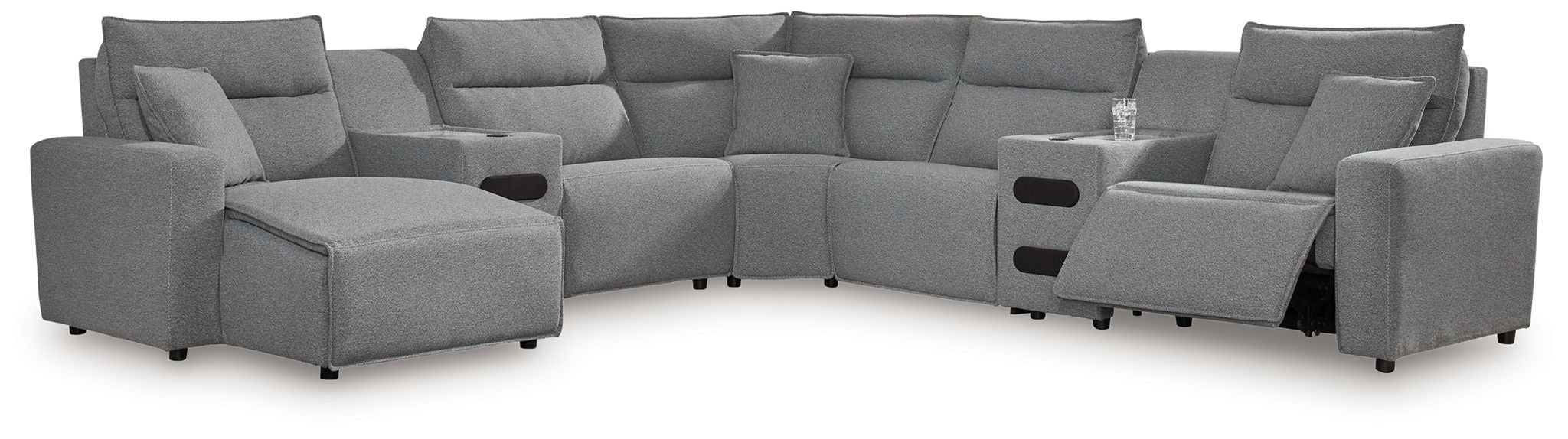 Modmax II - 7 Piece Reclining Sectional Signature Design by Ashley®