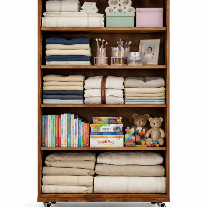 Modern 5 Drawer Dresser With Wheels Home Essentials