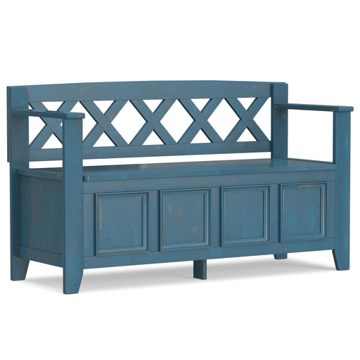 Amherst - Handcrafted Entryway Storage Bench Simpli-Home