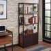 Sara - Bookshelf - Walnut & Sandy Black ACME