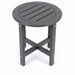 Round Outdoor Side Table Home Essentials