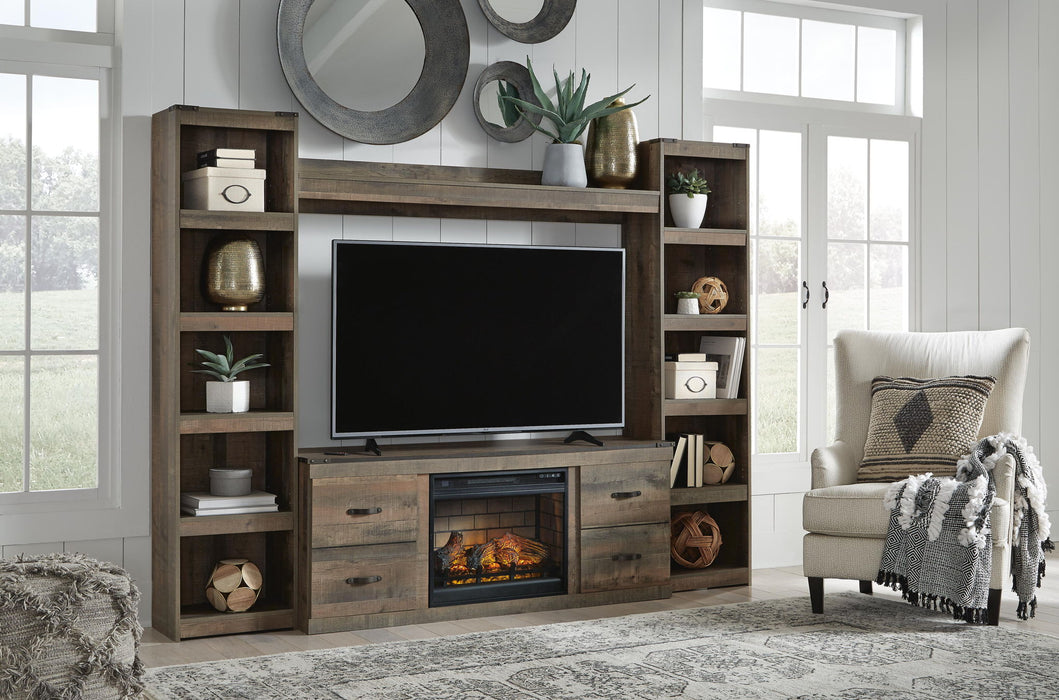 Trinell - 4-Piece Entertainment Center With 60" TV Stand Signature Design by Ashley®
