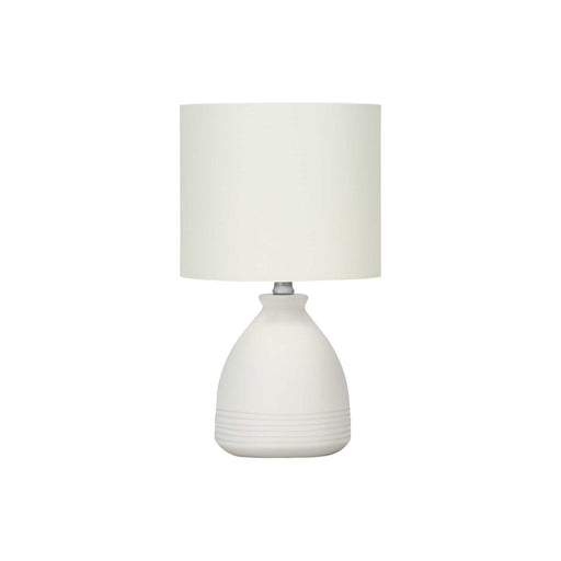 Lighting, Modern Table Lamp - Cream 8th Street