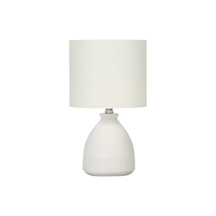 Lighting, Modern Table Lamp - Cream 8th Street