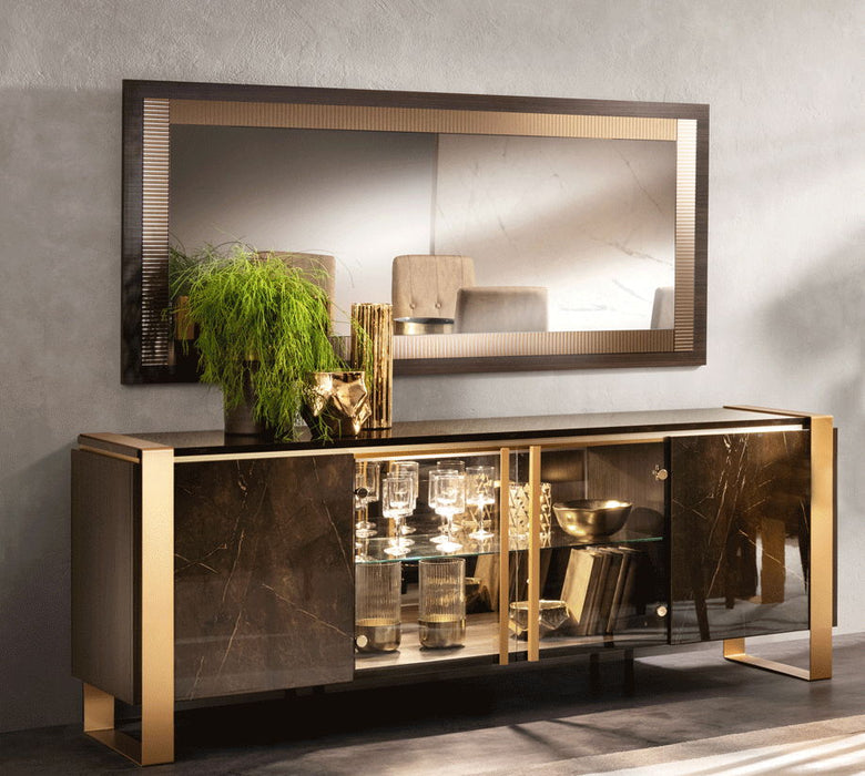 Essenza - 4 Doors Buffet - Dark Brown Arredoclassic Italy