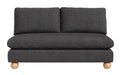 Minze - Loveseat - Black Zuo Modern