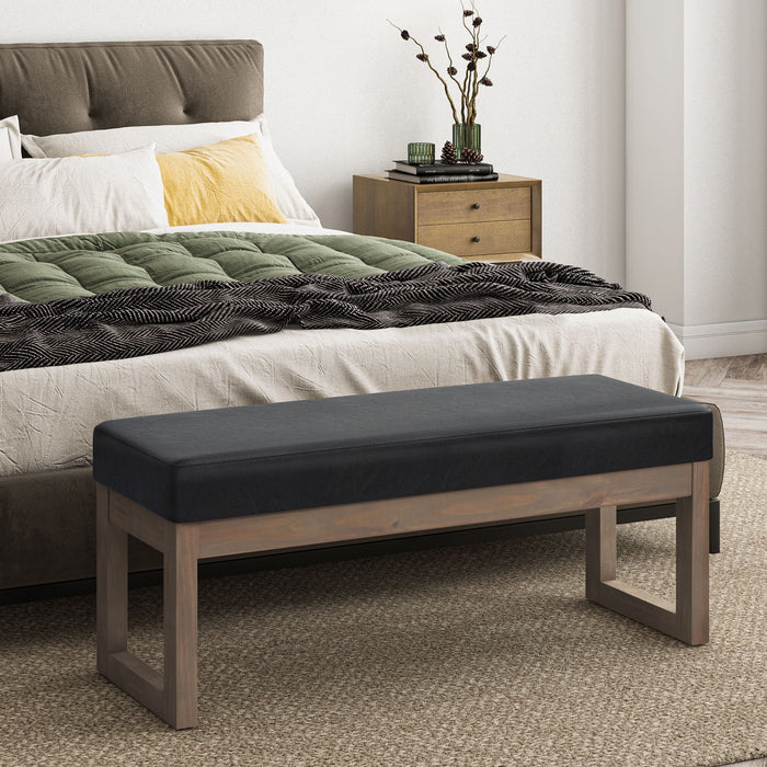 Milltown - Upholstered Ottoman Bench Simpli-Home